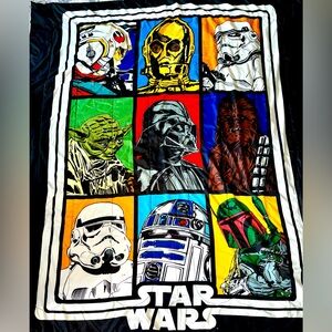 Star Wars Twin Reversible Comforter *EUC*